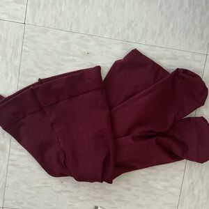 NWOT ARDENE RED NYLON TIGHTS